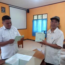 PENDISTRIBUSIAN SURAT PEMBERITAHUAN PAJAK TERUTANG (SPPT)  PBB P2 TAHUN 2026 DI KALURAHAN MERTELU